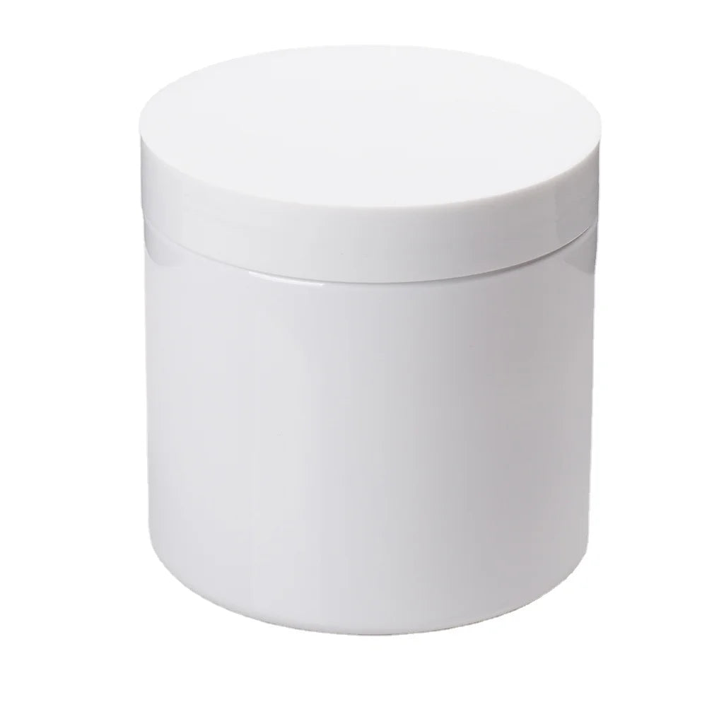 Large Volume 4oz 8oz PET Plastic Cream Jars with Screw Top Lids Empty 200ml Body Butter Container for Skin Care 150ml