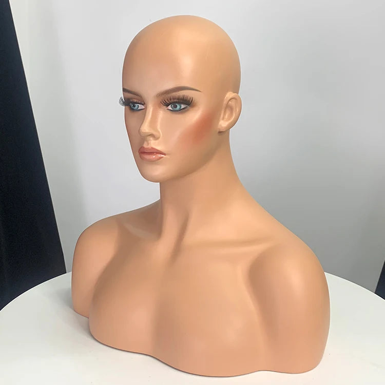 H1141-U European Beauty Customization Makeup Wig Hair Wig Display Props Female Mannequin Wig Head