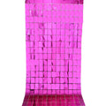 Wholesale New 1 * 2m square Rain Silk Tassel  Fringe Curtain for Birthday Party  Background Wall Decoration