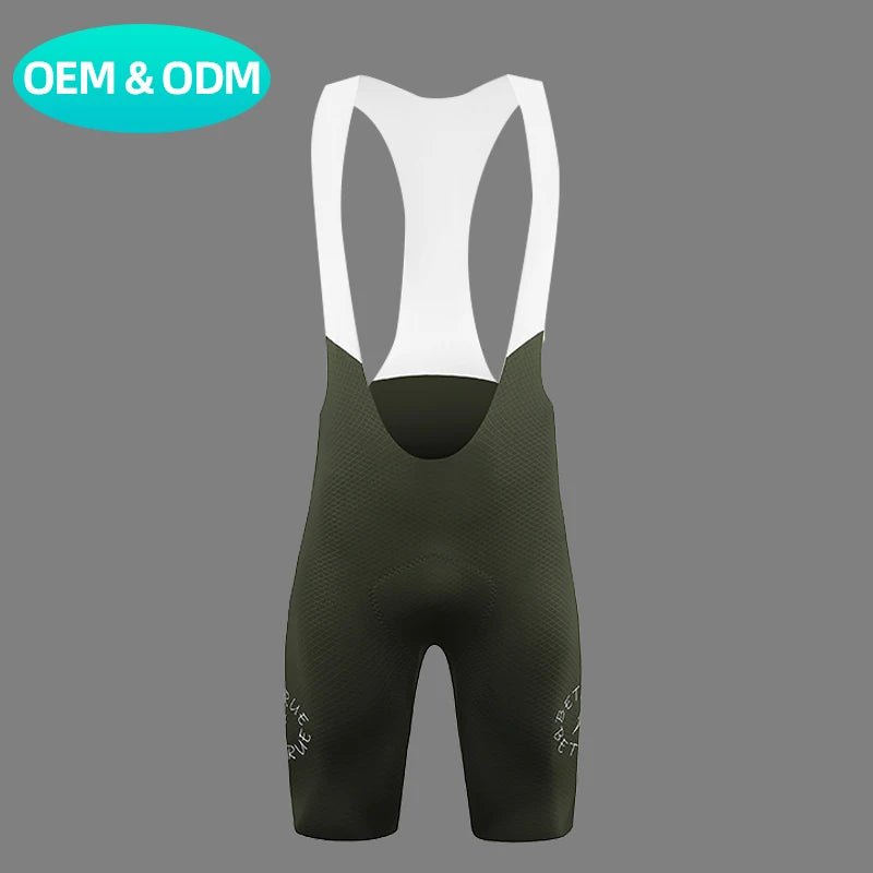 Laser Drilling Customized Cycling Bib Shorts Seamless Cycling Padded Shorts Personalized High Performance Cycling Bibs
