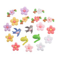 Wholesale Cheap Price Spring Flower Sprout Resin Cabochon Phone case Hair Ornament Accessories