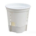 Plastic PP Self Watering Clear Orchid Pot Hanging Planter Home Garden Flower Container JN Brand Model JN4065
