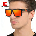 DUBERY OFFICIAL Unisex Polarized Luxury Sunglasses 2026 Custom Fashion Red  Vintage Comfortable Lightweight Durable Sunglasses