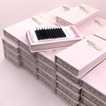 Soft Mega Volume Eyelash 0.03 0.05 Private Label 5-25mm Cashmere Silk Eyelash Extensions Lash Tray