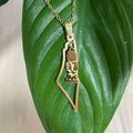 2025 Fashion Palestine Little Boy Map Necklace 18K Gold Stainless Steel Necklace Palestine Flag Necklace High Quality Jewelry