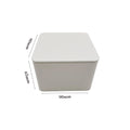 OEM Custom Printing in Stock Spot White Square Recycled Tinplate Tea Coffee Spice Tea Packaging Tin Metal Can