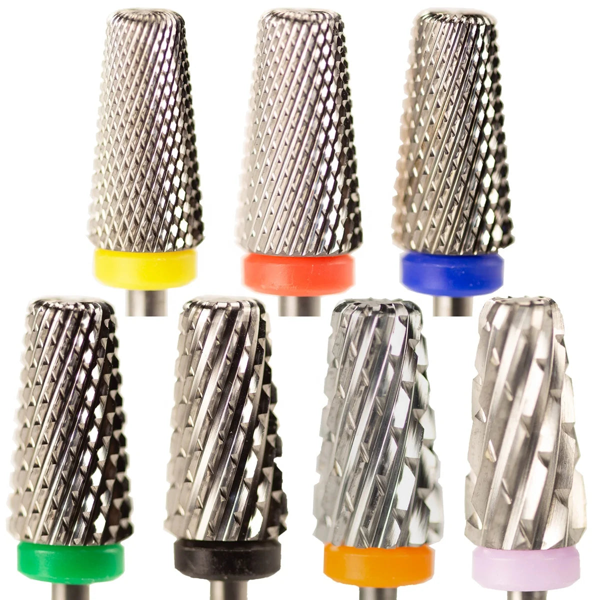 Professional 5in1 5 & 1 Extra Fine M C XC 2XC 3XC Top Quality Drill Nails File Bits Carbide Tungsten 5 in 1 for Nail Salon