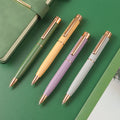 Customized Luxury Metal Ballpoint Pen Set New Arrival Premium Gift Pens Logo 0.7/1.0 mm Writing Width Wholesale Print Stationery