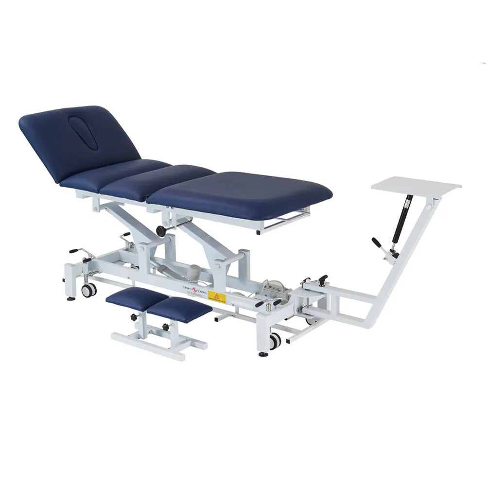 Hot Sale Electric Lift  Physiotherapy Lumber Traction Unit Chiropractic Treatment Table Clinic Spinal Therapy Traction Bed