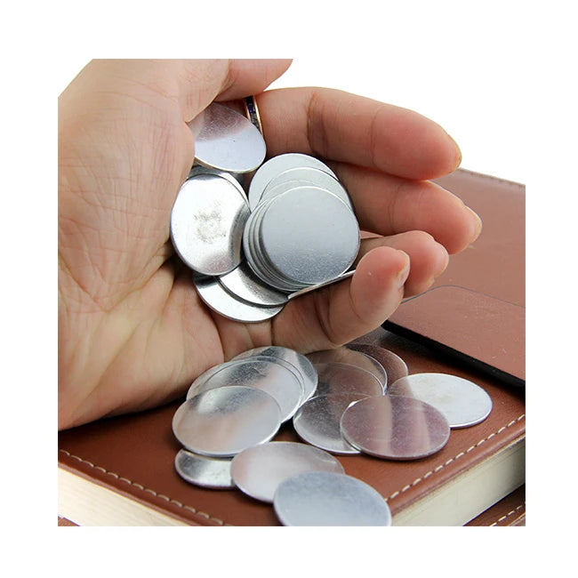 Factory Supply Coin-Style Golf Ball Marker Plated Metal Blank Product