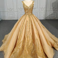 Jancember 1119 Princess Ball Gowns Quinceanera Dresses V Neck Sleeveless Lace Beading Porm Dresses 2023
