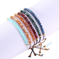Multicolor Crystal Bracelet Simple Colorful Crystal Jewelry