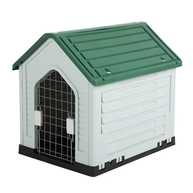 High Quality Solid Pattern Indoor Plastic Dog Kennel High Quality Indoor Dog House Cage Carrier