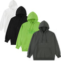 Custom Plus Size Men's Oversized Breathable Spandex/Polyester Pullover Hoodie Solid Design Sweatshirt Embroidered Logo for