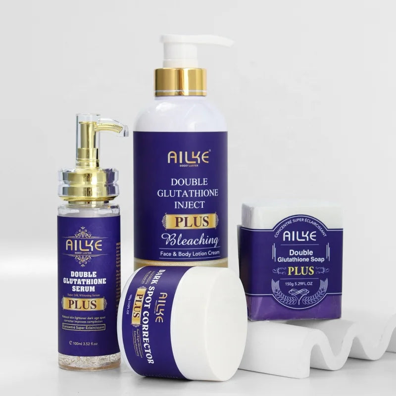 Private Label Whitening Lotion Serums Soap Cream Oem Anti Aging Skin Care Set (New) Face and Body for Men