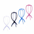 FX-HT41 Detachable Plastic Lace Wig Stands Thicken Plastic Hair Wigs Support Portable Plastic Wig Stand for Wigs Wholesale