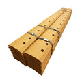 For D155 Excavator Cutting Edges for HD Bucket C80/30MnB Material HB280-500 Hardness 2 Year Warranty ISO9001 Certified