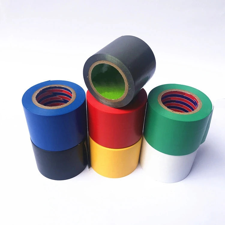 China Factory Wholesale Good Quality Rubber Flame Retardant Wire Cable Waterproof Pvc Black Electrical Insulation Tape