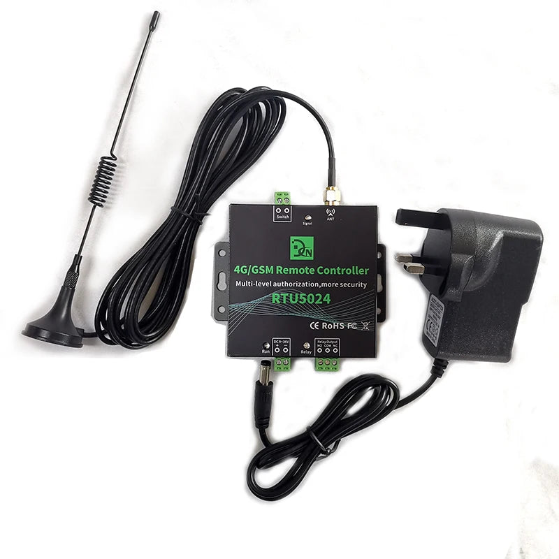 Supports 1000 Users Smart NEWRTU5024 GSM Gate Controller the Equipment Systems and Machines by Sms Commands & Free Calling