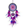Hot Selling 2-in-1 Handmade 16CM*50CM Dream Catcher and Wind Chimurple Popular Natural Crafts Decor Set