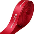 Business Brand Name  Printed Ribbon Grosgrain Ribbon Custom Ribbon Flower for Christmas Tree