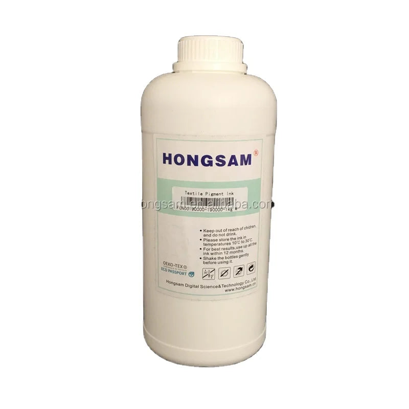 HONGSAM 21 Years Factory ExperienceDirect to Garments DTG Printing Ink Textile Ink for Epson Digital Printing MegaBDM