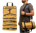 Custom Oem Multi-Purpose Motorcycle Tool Roll up Bag Heavy Duty Canvas Sling Shoulder Tool Bag for Electrician Technician