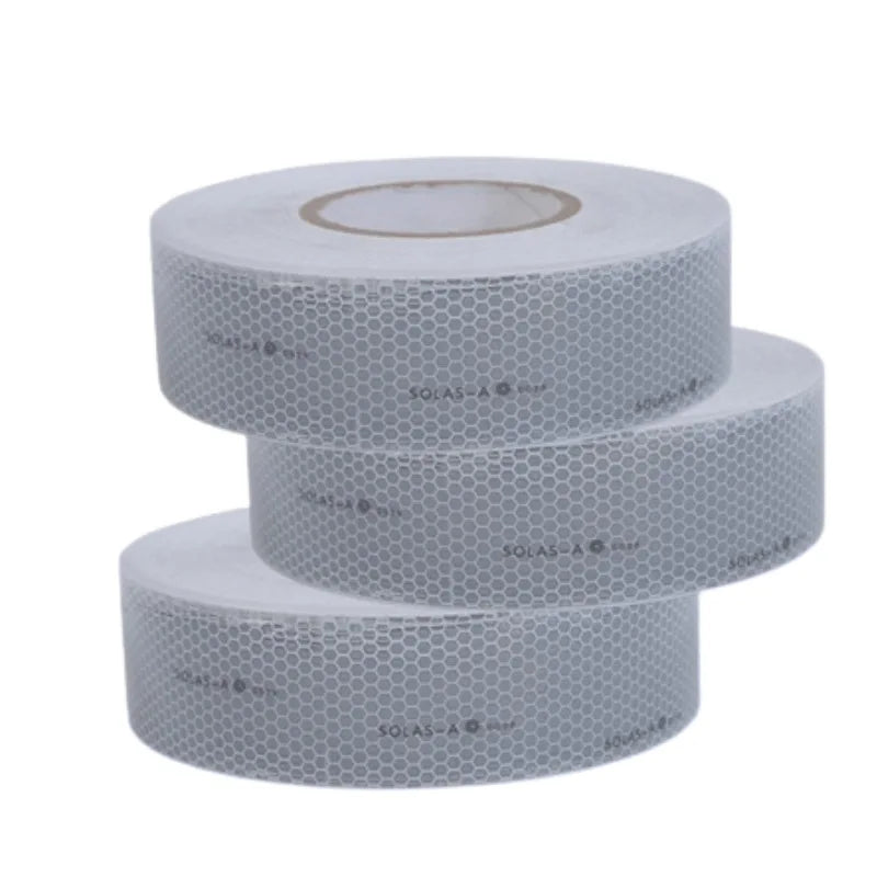 Solas Approved 3250A Prismatic Marine Retro Reflective Dot Sticker Honeycomb Lattice Design Lift Jacket Printable PVC Glass PET