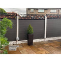 Unifloor WPC Waterproof Outdoor Privacy Fence Panel/garden Wood Fence or WPC Screening