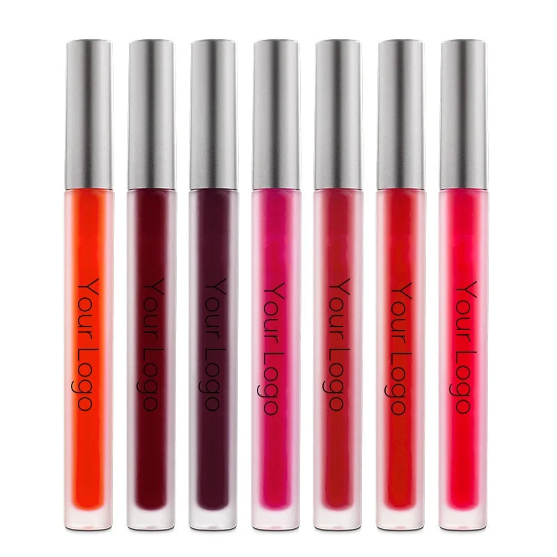 Make Your Own Lip Tint Mousse Air Lip Glaz Private Label Fashion Color Cosmetics Lipstick Matte
