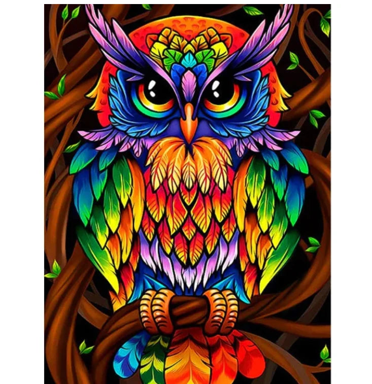 5D Printed Eco-Friendly Plastic Diamond Painting Portrait Full Diy Wall Art for Living Room Home Decoration