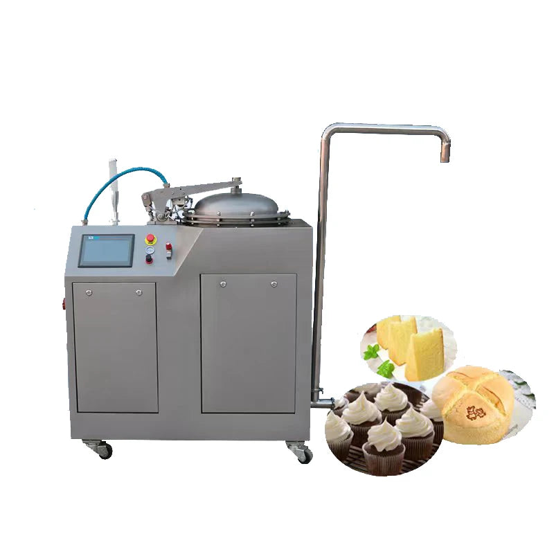 New Fully Automatic Commercial Cake Mixer Machine with 304 Stainless Steel and 500L/H Capacity in Cake Processing Line