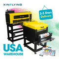 Double Heads A3 DTF Printer XP600 30CM T-shirt Printing Machine with Printer Shaker Powder