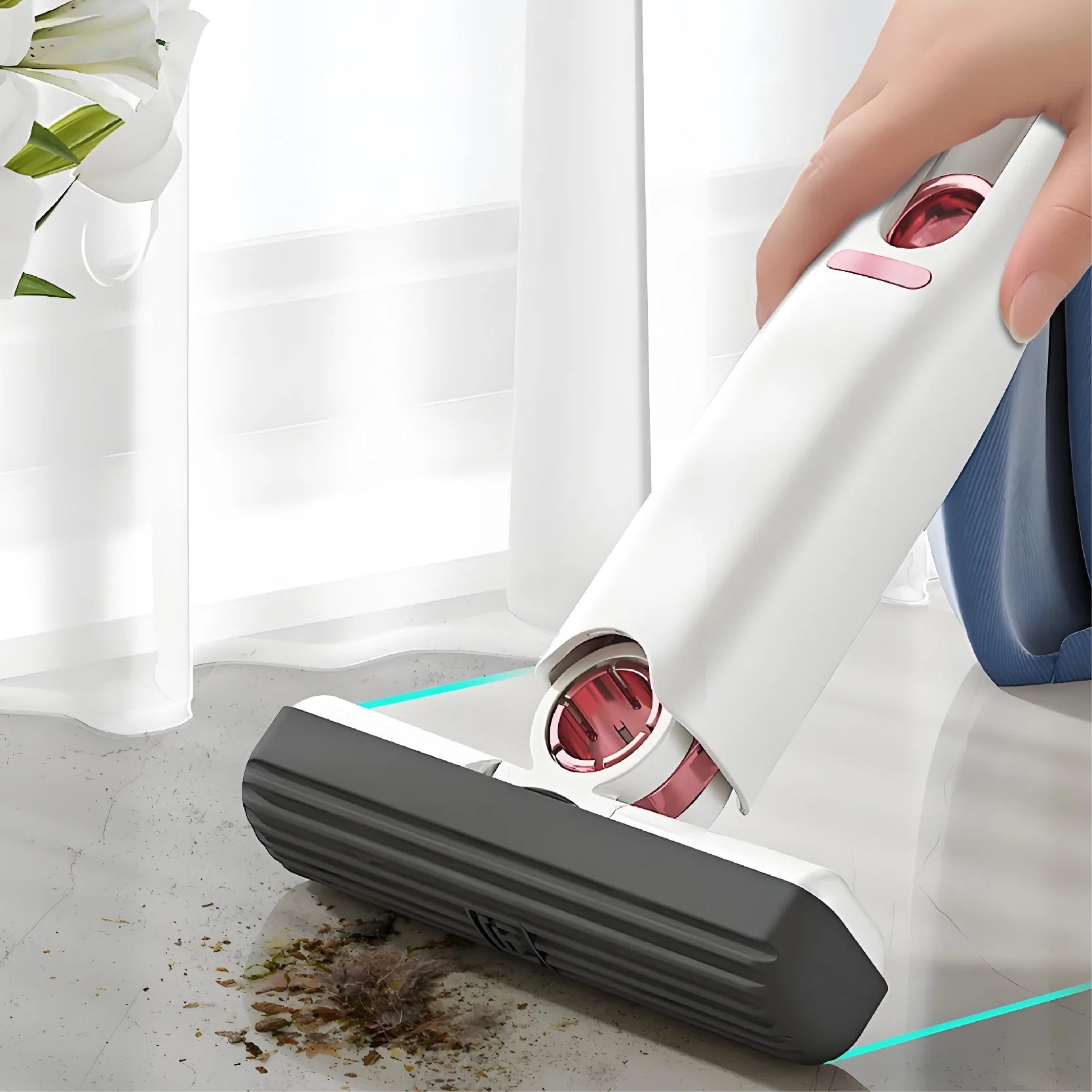 Factory New Portable Mini Mop Sustainable Powerful Self-Squeeze Multi-functional High Dehydration Rate Home Kitchen Cleaning