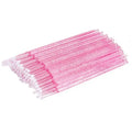 100 Pcs Disposable Crystal Glitter Lash Removing Cotton Swab Tip Makeup Brushes Micro Brush