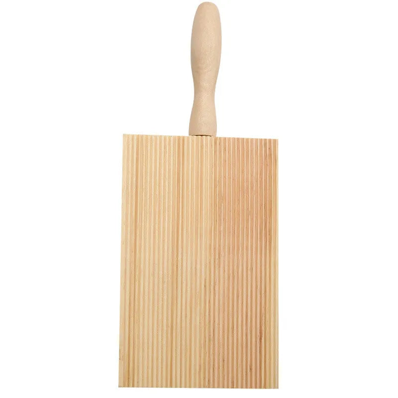 Kitchen Accessories Noodle Maker Wooden Rolling Spaghetti Macaroni Gnocchi Garganelli Pasta Butter Board Paddles Tools