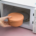 5.7wx2.8h & 700ML Silicone Food Storage Bento Box Container Leak Proof Lunch Bento Boxes Oven Microwave Freezer Dishwasher Safe