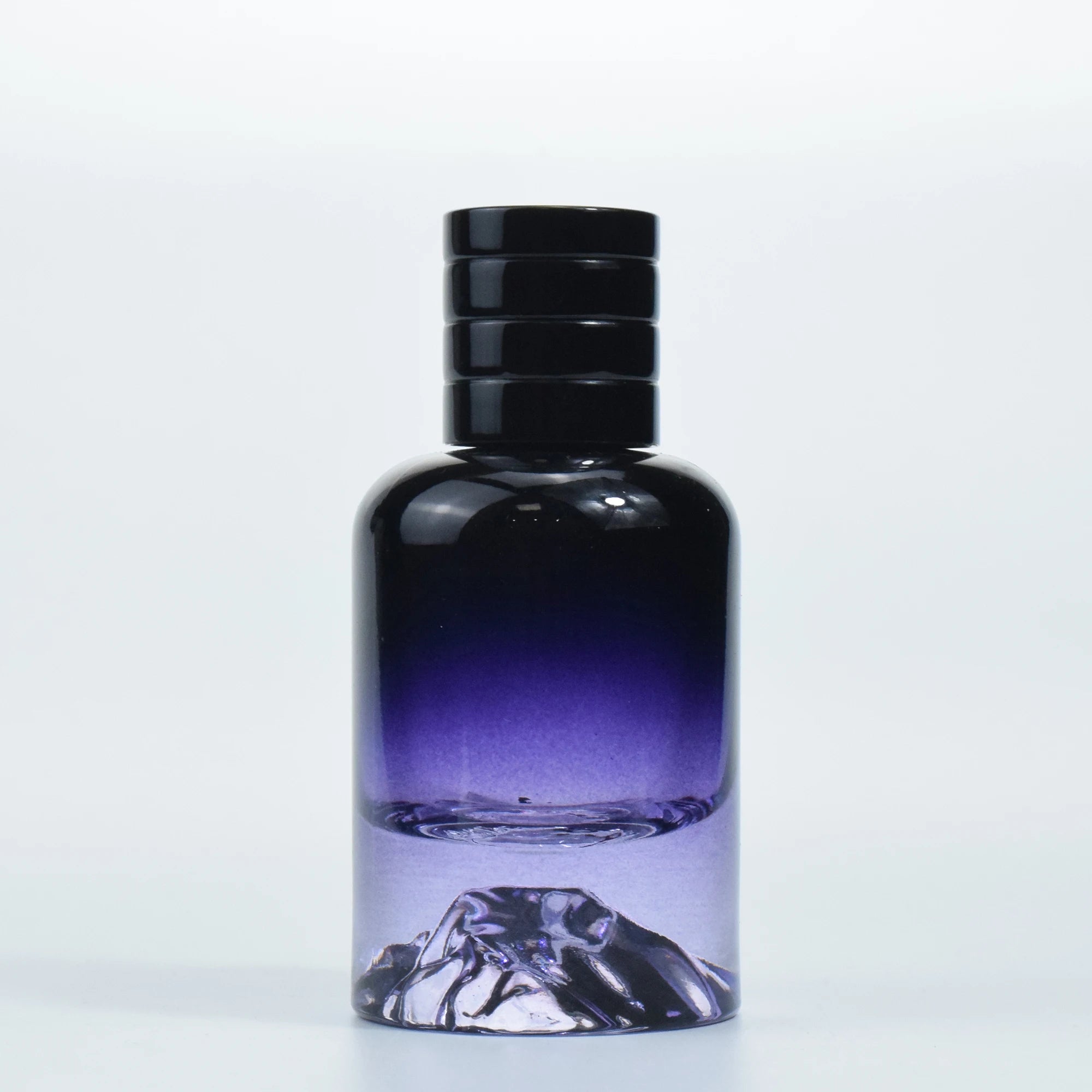 Hot Sale Luxury Purple 100ml 50ml 30ml Custom Perfume Bottle with Box Packaging