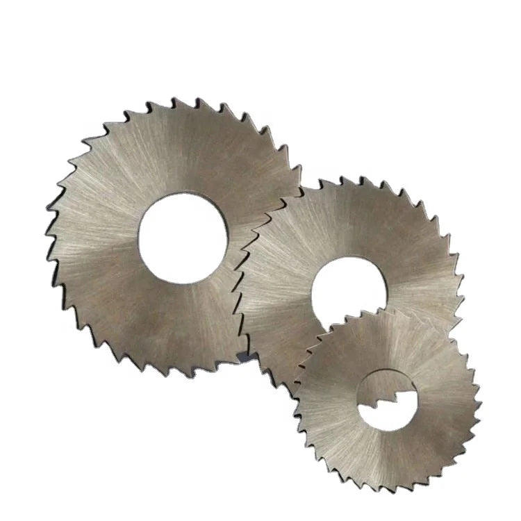 KANZO Industrial HSS Tube Slotting Saws Blades White Finishing Hot Press for Tube Slotting Machine Cutting Thickness 0.01-0.25