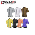 Darevie Short Sleeve Cycling Wear Pro Team Bicycle Jersey Breathable Cycling Jersey Custom 7 Colors Carton Men Shirts & Tops