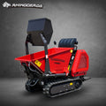 Mini Crawler 800 KG Self-propelled Modular Transporter Powered Dumper