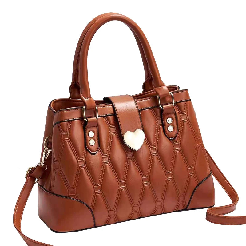 2022 New Checkered Generous and Elegant Women's Bags Fashion Tote Bag Stitching Design Shoulder Bag Luxury Handbag