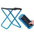 Outdoor Furniture Ultralight Mini Aluminum Alloy Portable Folding Camping Stool Fishing Chair