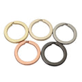 Nolvo World 23mm 1in 5 Colors Metal Parts Hardware Welded Rings Simple Style Metal Key Ring for Bag