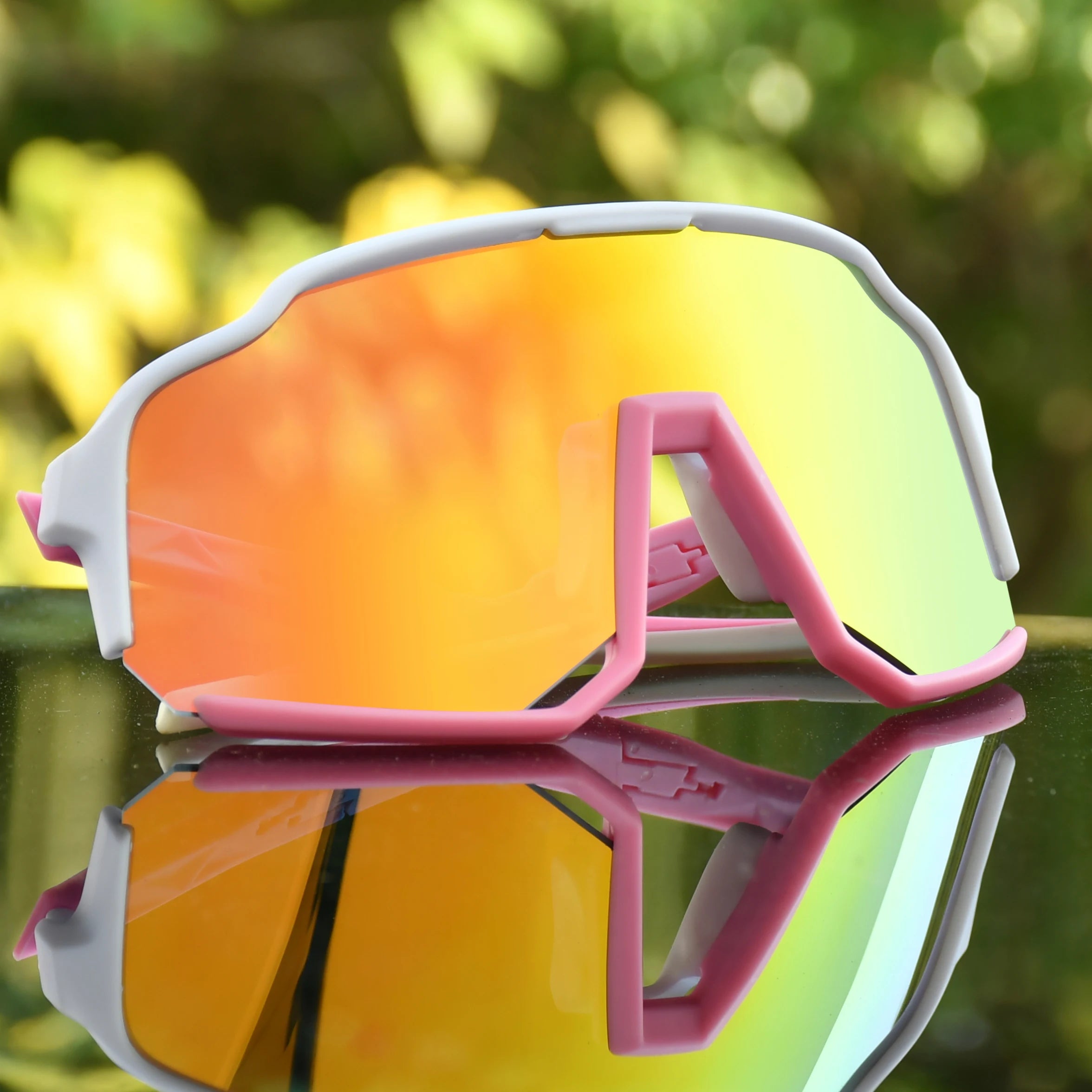 Guangzhou Factory Oversize Outdoor Sports Cycling Sunglasses UV400 Promotion Sport Sun Glasses
