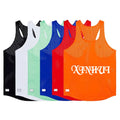 Customize Men Quick Dry Seamless Vest Gym Fitness Sports Tank Tops Sleeveless Breathable Marathon Running Singlet Tee