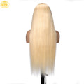 XBL Blonde 613 Straight Raw Human Hair Wig Pre-Plucked 13x4 HD Lace Frontal Vietnamese Raw Hair Unprocessed