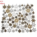 YuenZ 40pcs/bag Mix Metal Zinc Alloy Christmas snowflakes Charms Fit Jewelry Pendant For DIY Necklace Bracelet Jewelry Making