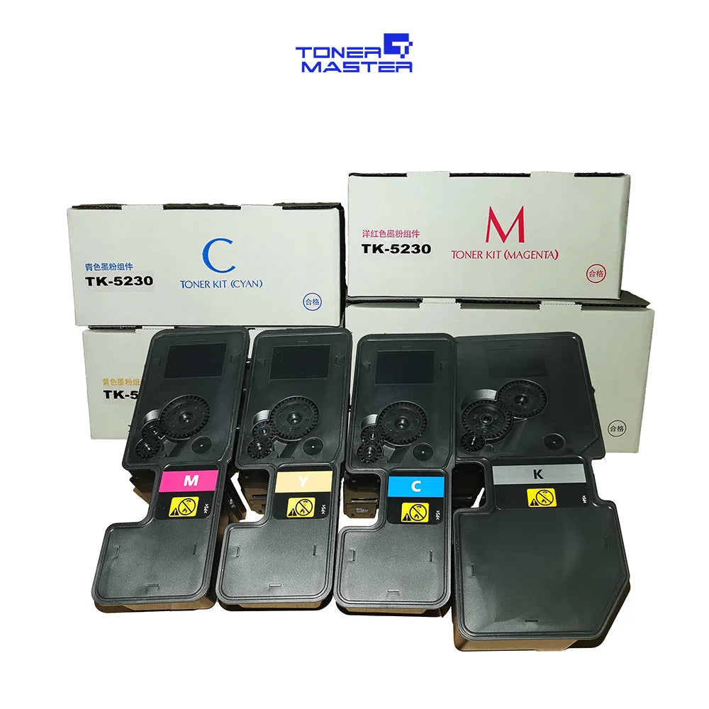 Newly Released Power TK5230 Toner Cartridge Color Compatible for Kyocera Alternatives for TK5230 TK5232 TK5233 TK5234