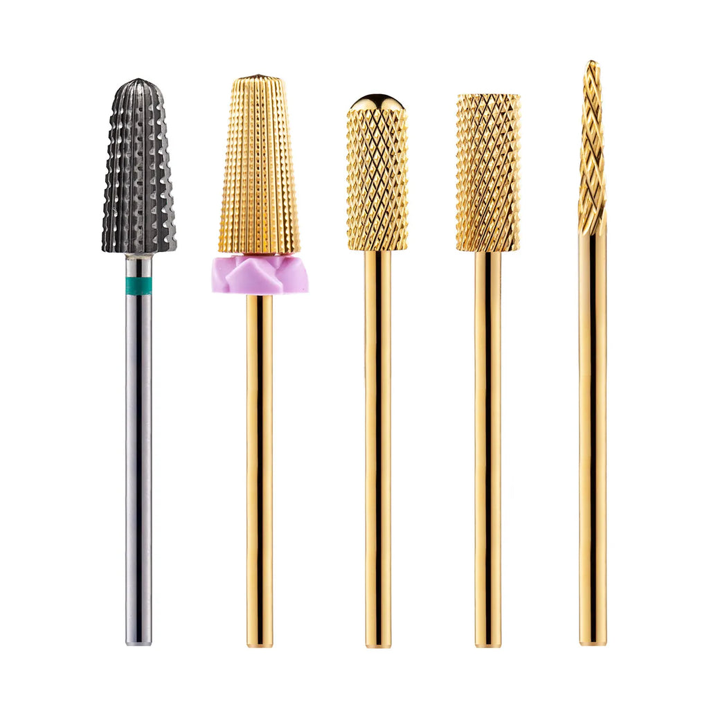 First-rate Quality Tungsten Carbide Nail Drill Bits Best Coating Manicure Remove Gel Nails Accessories